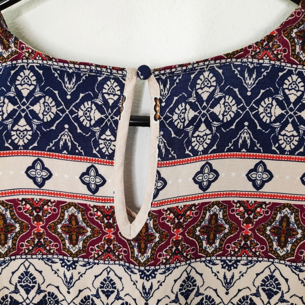 Sweet Wanderer Boho Sleeveless Tunic Tassel Small - Picture 6 of 8